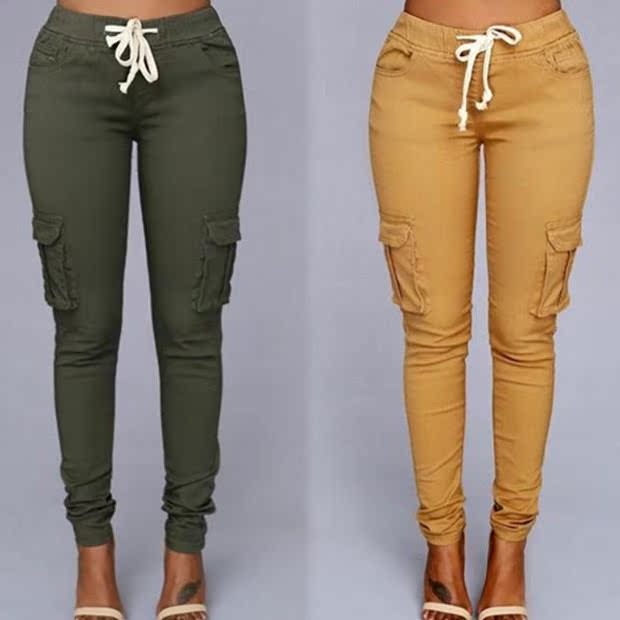 fashion Fashion elastic trousers jeans women ladies pant|ruв категории Женская одежда, брюки, брюки - от Buy2taobao.com для оказания профессиональной услуги покупки агента Taobao