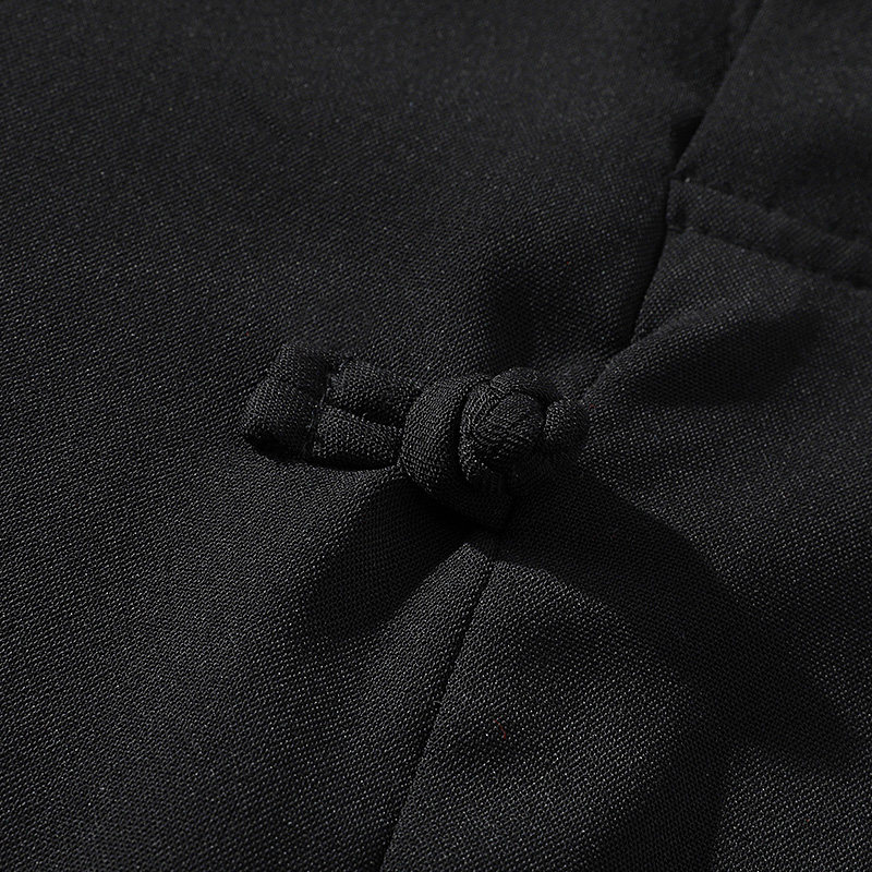 新中式风夏款拼接盘扣宽松汉服唐装短袖T恤A087-1-YM951-P55,男装T恤,电商A087-1