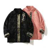 2025新中式风夹克刺绣外套复古中式唐装男A087-1-JK767P125，男装夹克，电商A087-1
