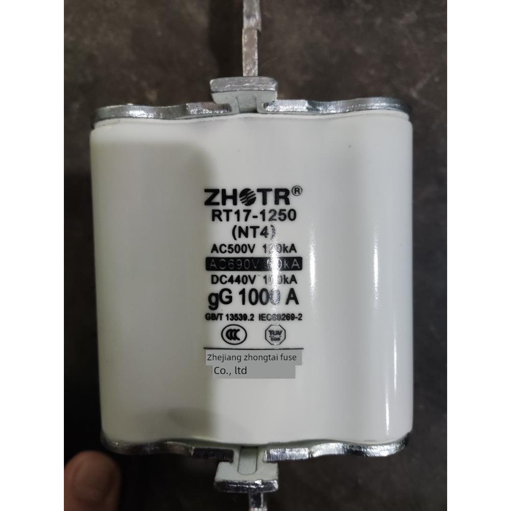 Zhtr中泰快速保险丝Rt0-1000A Rt17-1250 Nt4陶瓷Ac690V Dc440V