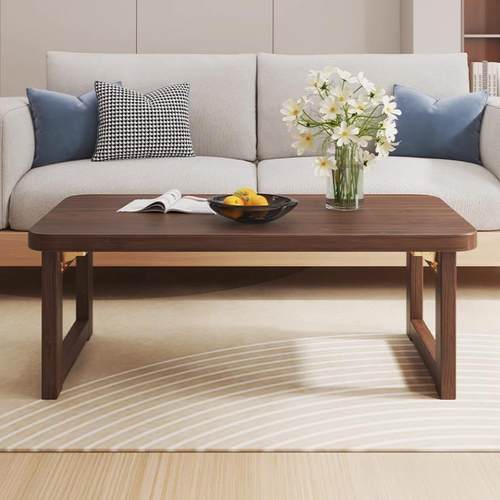 矮桌子小茶几可折叠家用卧室矮桌子床上学习简约小书桌藤编炕桌