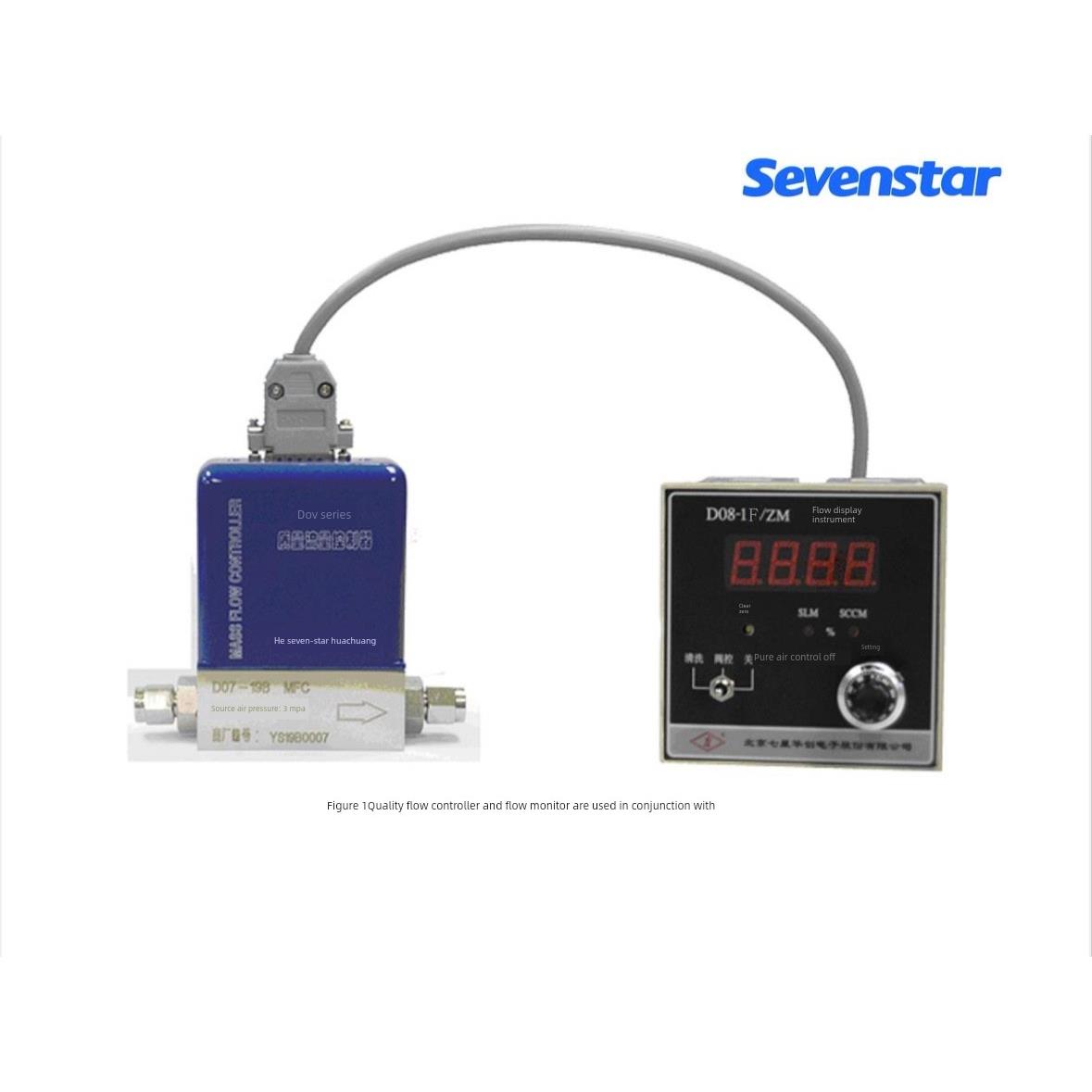 七星华创流量计D07-19B 0-30Slm华成数字质量流量控制器