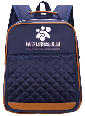 培训班幼儿园书包定做logo定制