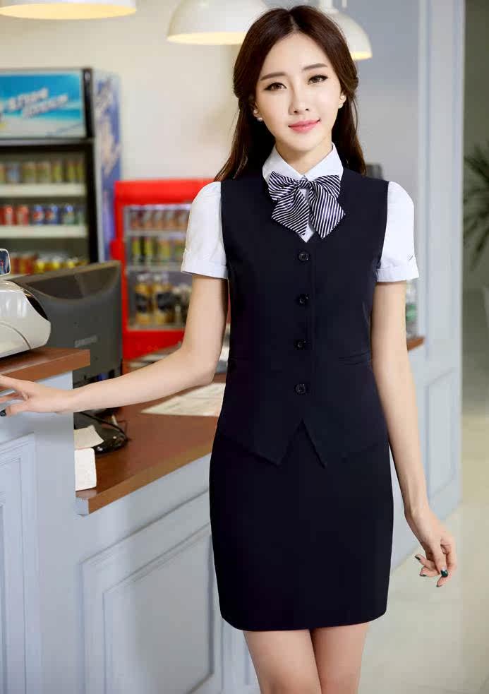 空姐制服职业套装高铁乘务员空乘艺考学生面试服装迎宾女夏装套裙|ruв категории Женская одежда, костюм/студенты школьную форму/обмундирования, профессионального женский костюм - от Buy2taobao.com для оказания профессиональной услуги покупки агента Taobao
