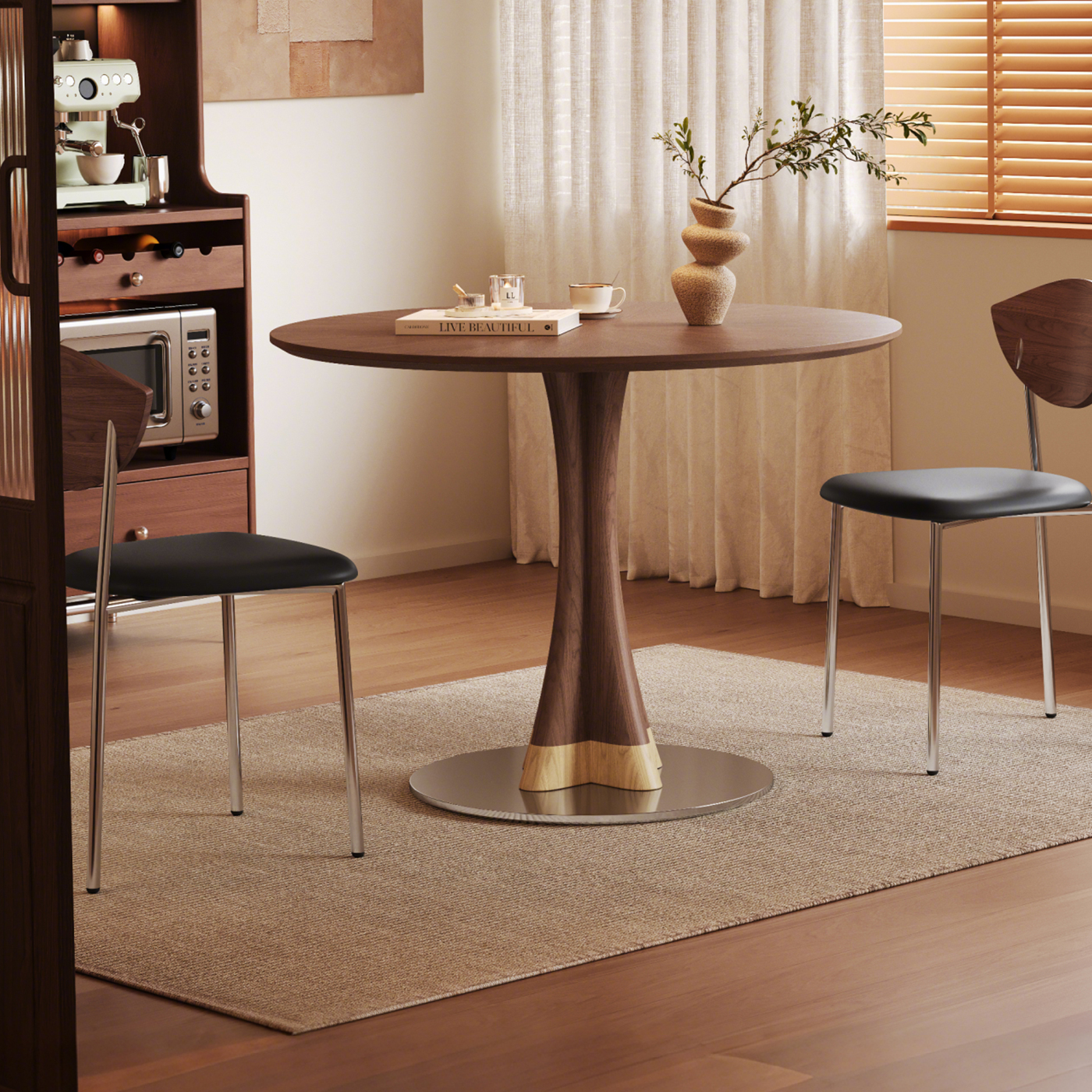 奥古斯特包豪斯圆形餐桌