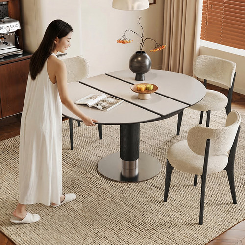 奥古斯特小户型伸缩餐桌