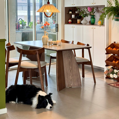 奥古斯特玛奇朵岩板餐桌