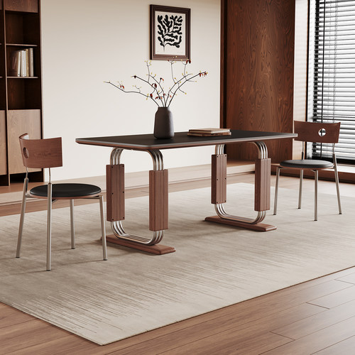 奥古斯特包豪斯风岩板餐桌