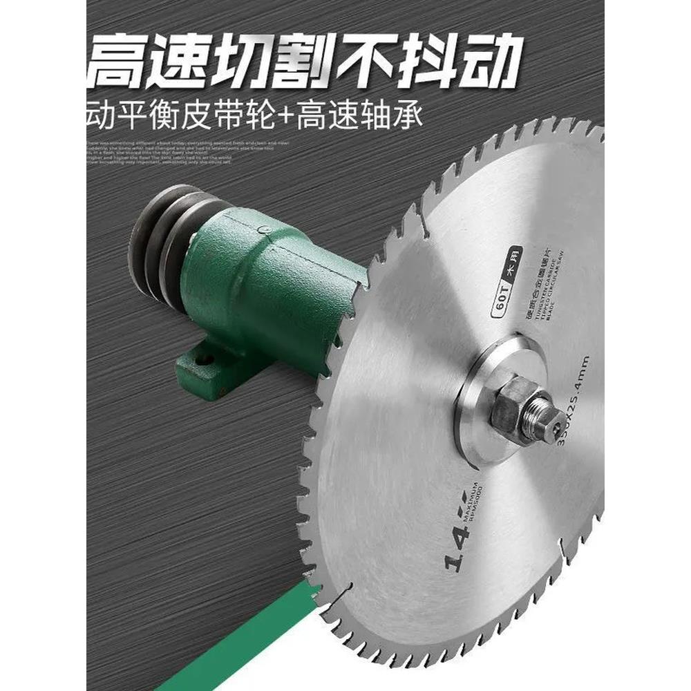 206台锯主轴座高速静音台锯座锯轴木工机械推台锯配件夹板轴承座