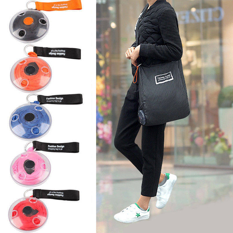 Shopping Shoudler Bags Organizer with Carabiner Shopping Bag