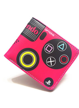 Cartoon Wallet PU Game PlayStation Coin Pocket Credit Card