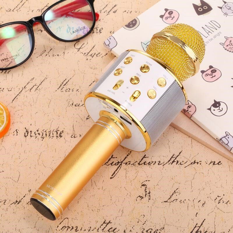 全民k歌麦克风手机唱吧家用K歌神器无线通用蓝牙唱歌话筒音响一。在类目 影音电器, 麦克风/话筒中 - 来自Buy2taobao.com提供专业的淘宝代购服务