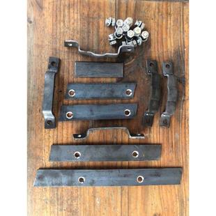 电动除草机专用锰钢合金除草刀片加宽加厚割草机刀片刀架 6片包邮