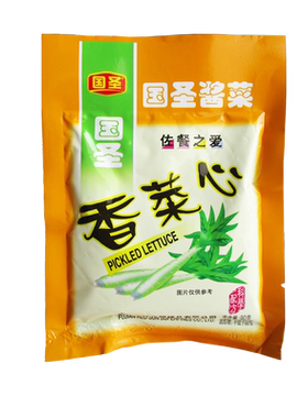 国圣90g*20袋爽口成品莴苣香菜心