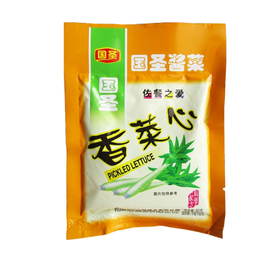 国圣90g*20袋爽口成品莴苣香菜心