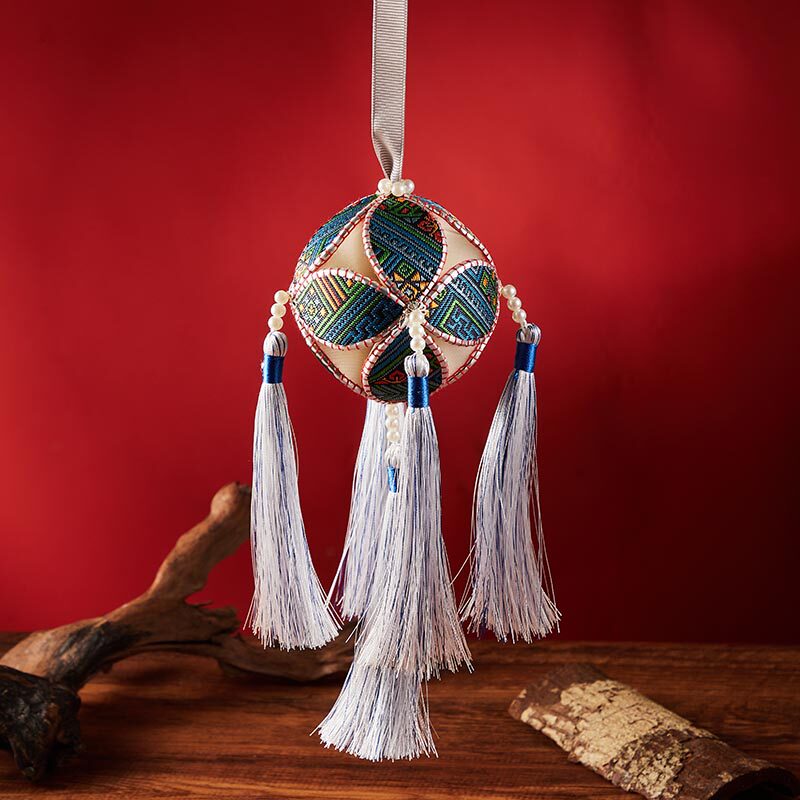 广西礼物百色靖西手工非遗绣球挂件民族工艺品节日送礼情人节礼物