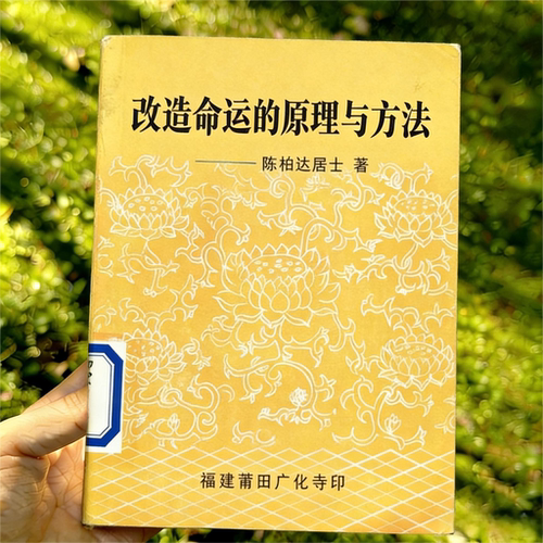 1994年 陈柏达《改造命运的原理与方法》电子书 pdf  扫描复印件