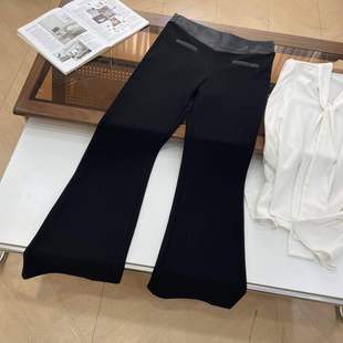 直筒百搭冬季 时尚 小众简约通勤复古女 新款 休闲裤