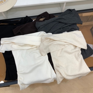 百搭辣妹露肩上衣女夏季 新款 显瘦小衫 纯色修身 韩式