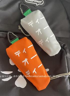 日本DOD购物袋户外露营环保袋胡萝卜形状便携大容量手提袋