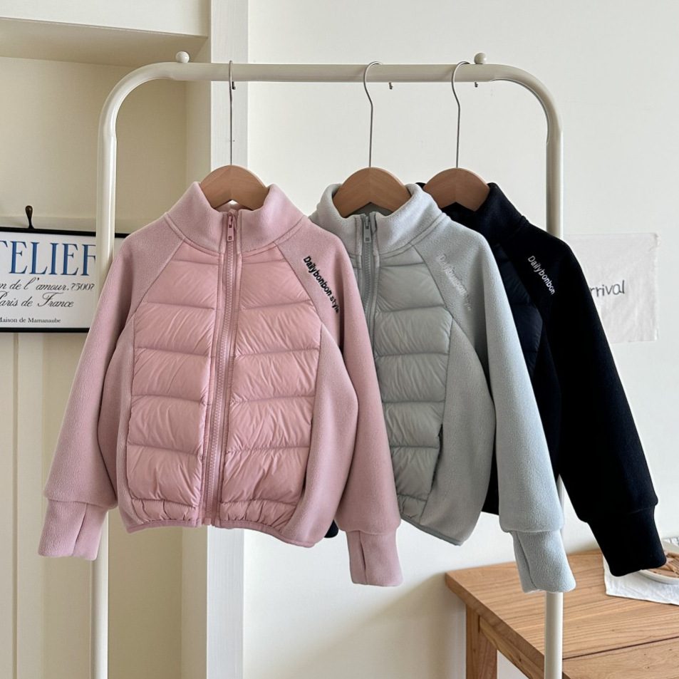 【新国标】儿童羽绒服宝宝90白鸭绒校服神器男轻薄外套女童羽绒服