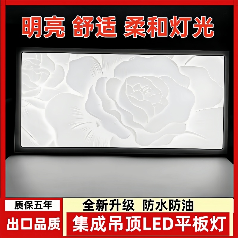 集成吊顶led灯厨房卫生间吸顶灯