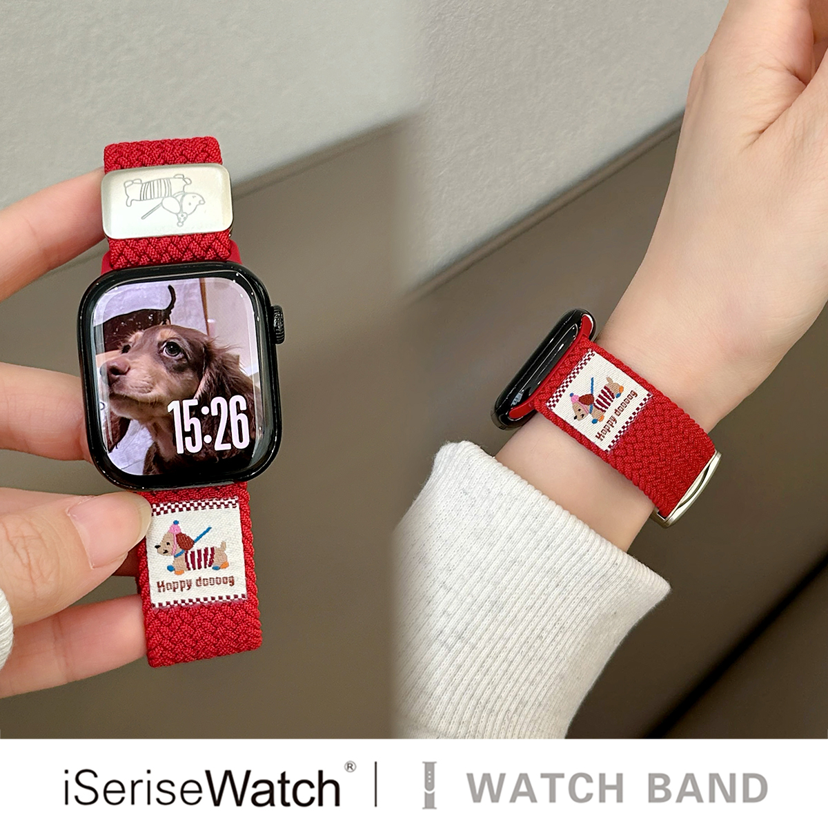 iserisewatch适用iWatch表带尼龙