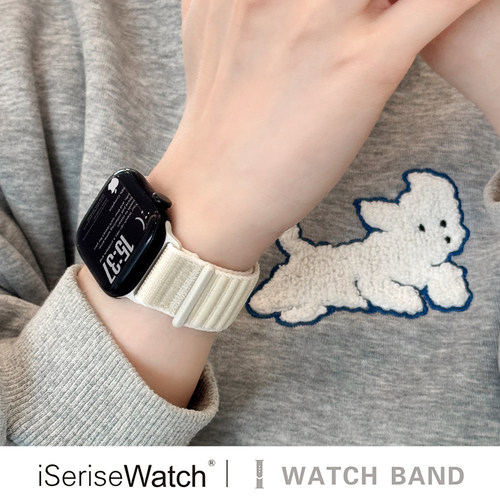 AppleWatch尼龙编织弹力表带