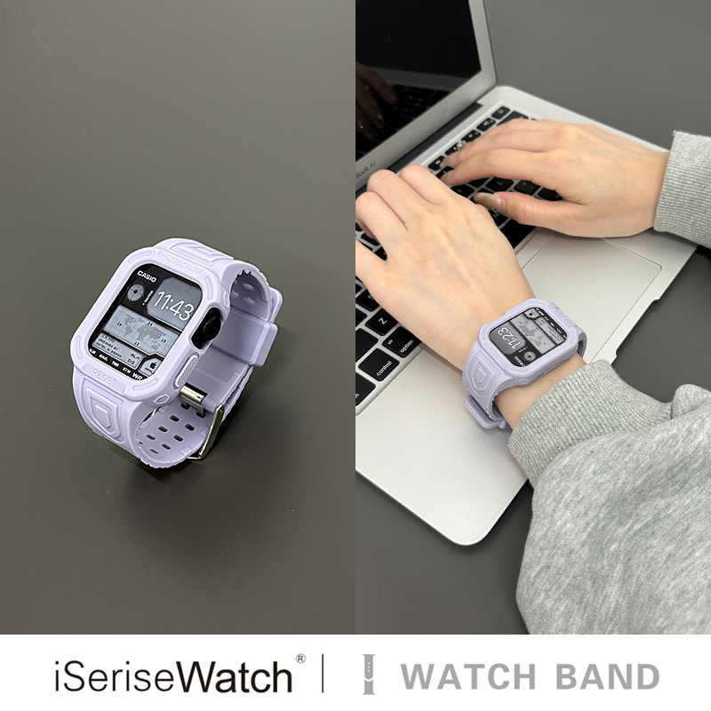 装甲机械一体表带iwatch表带