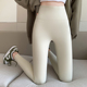 加厚瑜伽 高腰保暖打底裤 白色鲨鱼裤 女外穿加绒2025秋冬新款