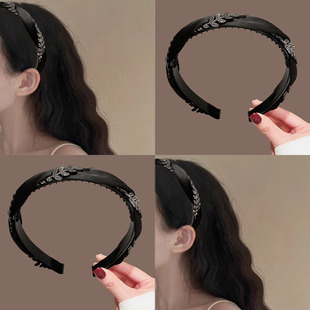 写不完的温柔~麦穗辫子发箍女款带齿简约发卡洗脸外出头箍压发捆