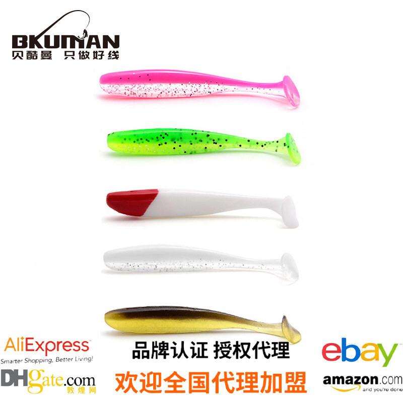 路亚假饵软饵翘嘴专用T尾面条铅头钩软虫鳜鲈鱼翘嘴淡水通杀卷尾