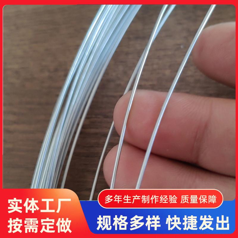 镀锌铁丝绑扎丝8 10 12 14 16 18号搭大棚园艺手工工地建筑铁丝线