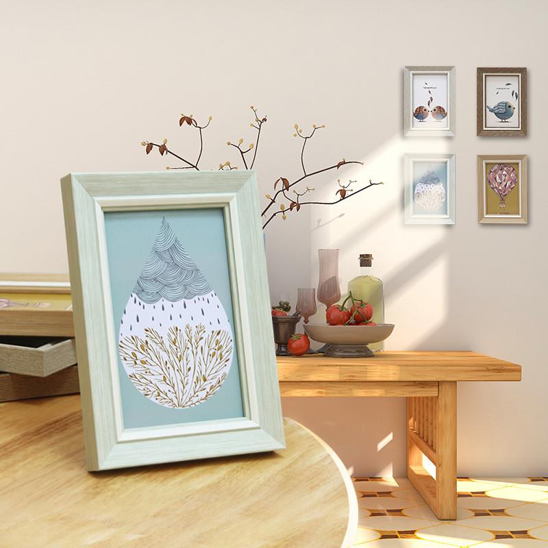 相框摆台5寸6寸7寸8寸10寸12寸a4照片框公司礼品画框挂墙LOGO