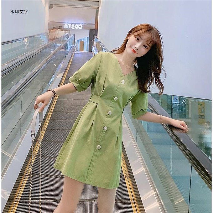 连衣裙女夏2020新款大码女装胖妹妹气质收腰遮肉减龄显瘦紫色裙子|msdalam kategori Butik wanita / wanita, pakaian - dari Buy2taobao.com untuk memberikan perkhidmatan ejen Taobao profesional membeli