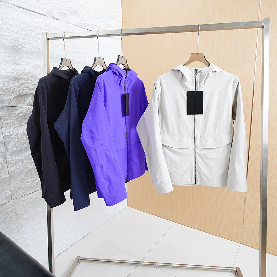 城市商务系列全压胶冲锋衣外套男