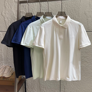 POLO衫 冰肤速干 百搭通勤休闲透气翻领短袖 春夏男士 潮 高弹舒适