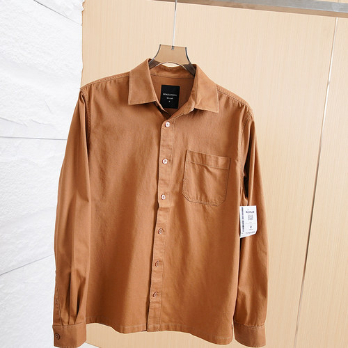 出口牛货笔挺有型百搭舒适衬衫