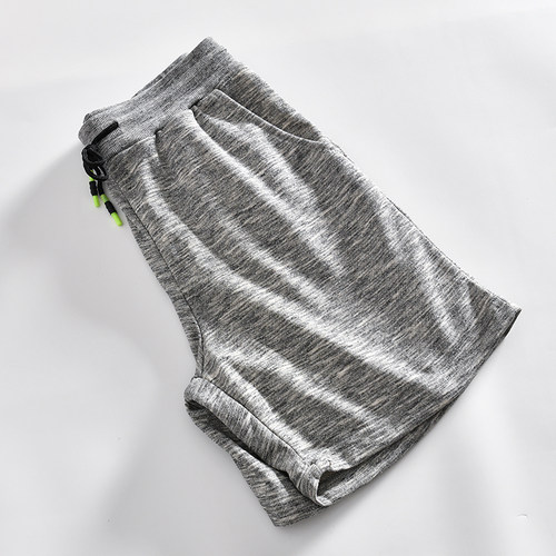 水洗纯棉毛圈亲肤透气休闲短裤