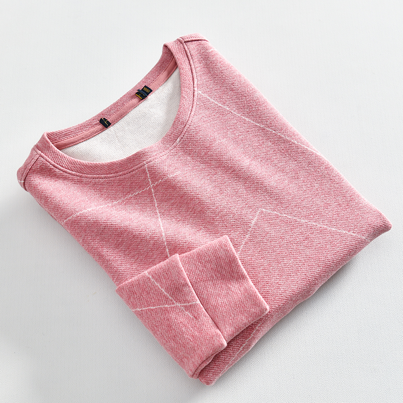 软糯亲肤棉质吸湿圆领卫衣