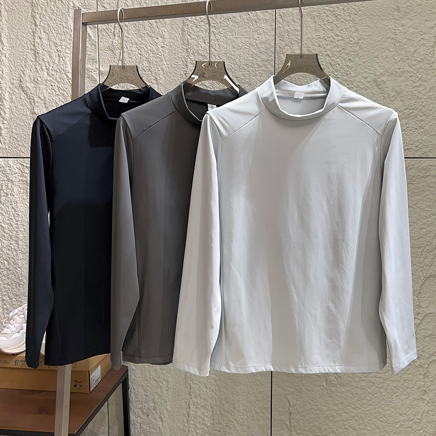 情侣款吸湿透气运动休闲长袖T恤