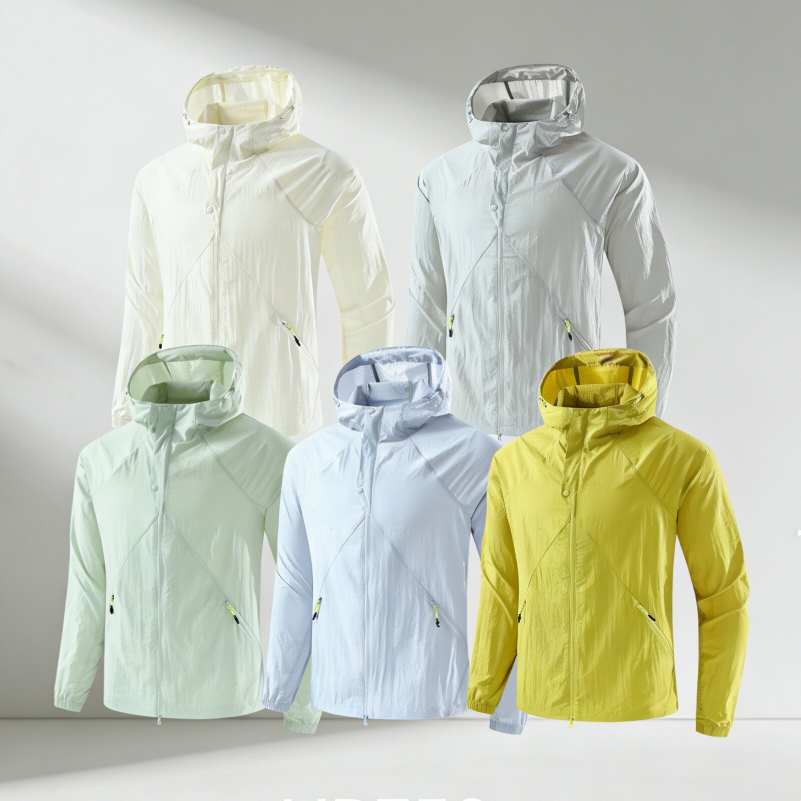 UPF50+！轻薄透气！夏季外贸男女凉感透气时尚运动休闲防晒衣外套