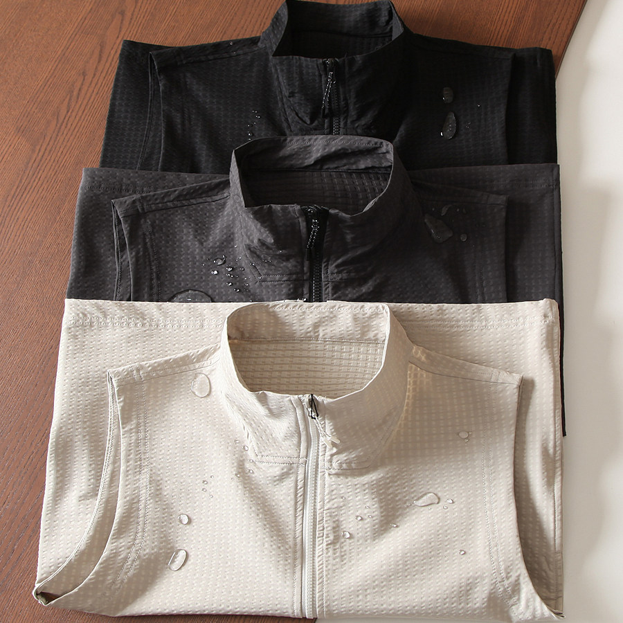 城市通勤！叠穿神器！外贸男装春夏速干透气防水宽松休闲立领马甲,男装,常规马甲,淘宝优惠券,粉丝福利购,淘宝优惠卷