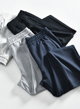 柜1190！TRAINING运动系列！3D立裁版！男士户外训练休闲针织长裤