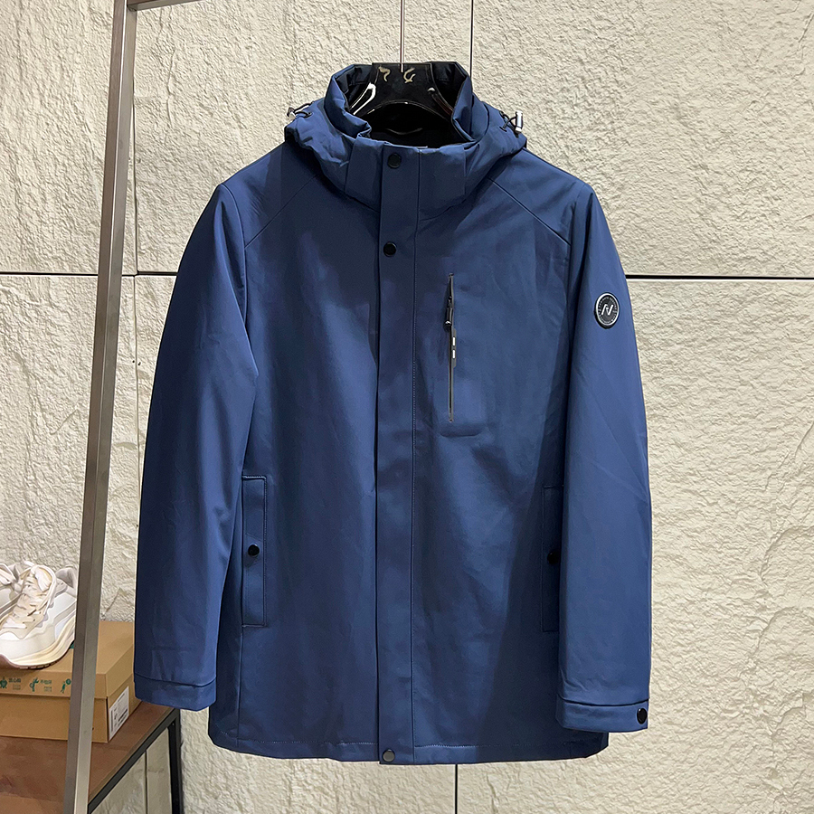 冬季男士防风防水加绒保暖皮草