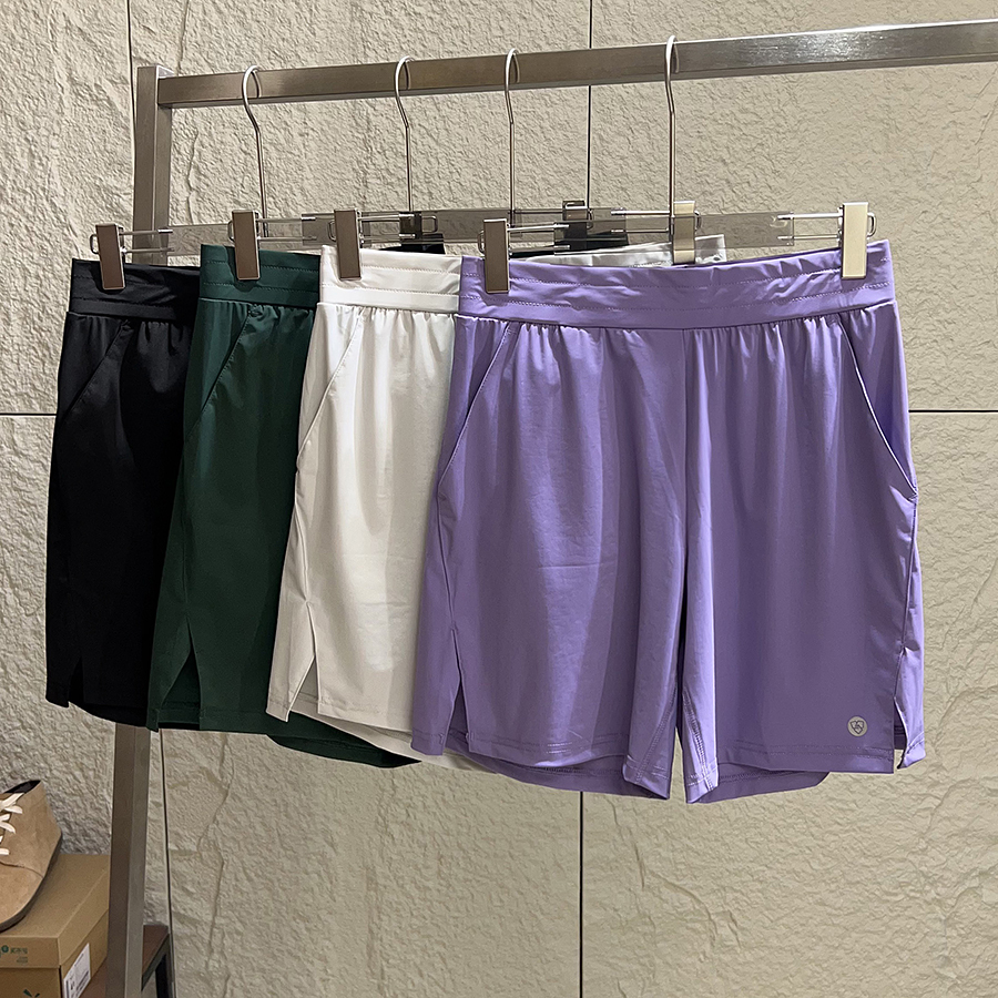 冰感弹力透气速干男女运动短裤