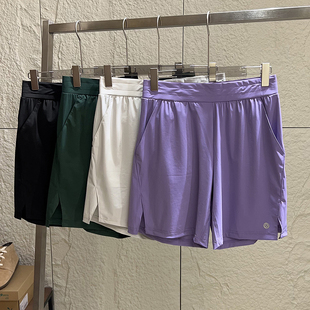 反光侧开叉运动跑步短裤 太赞了 男女款 夏季 冰感弹力透气速干