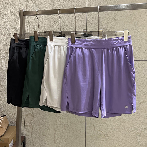 冰感弹力透气速干男女运动短裤