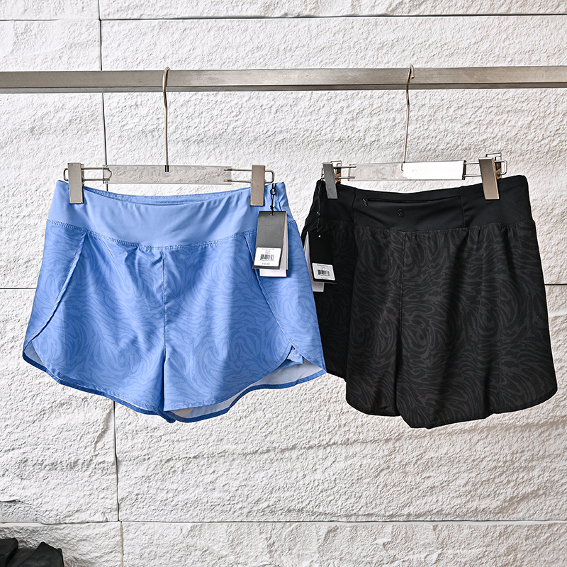 透气速干松紧腰短裤运动瑜伽短裤