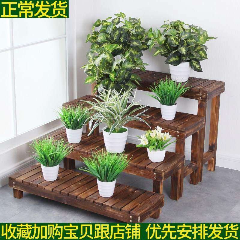 阳台花架椅子多肉室外花架户层板凳花架木板花架长条防腐